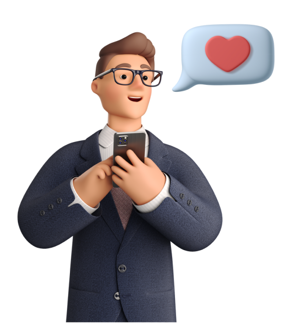 Designer reviewing an app
